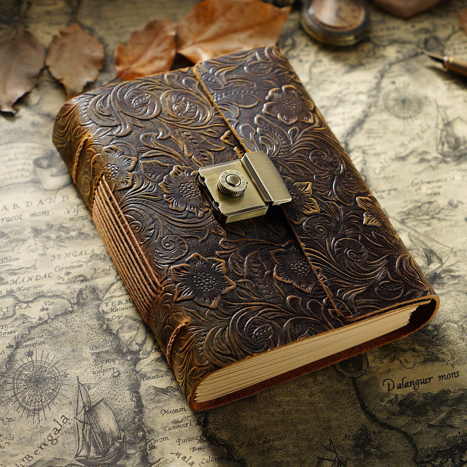 Reflection — Leather-Bound Journal