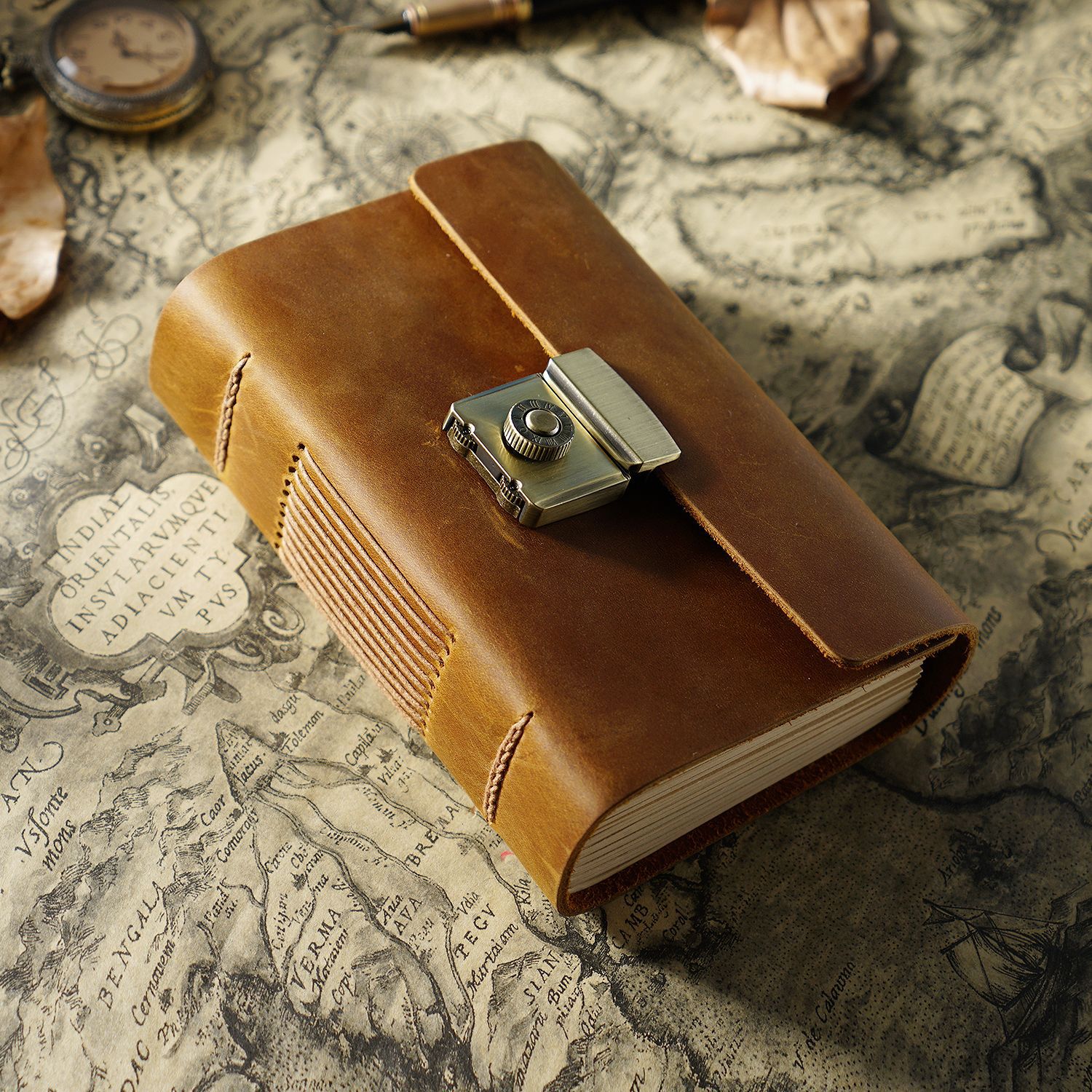 Reflection — Leather-Bound Journal