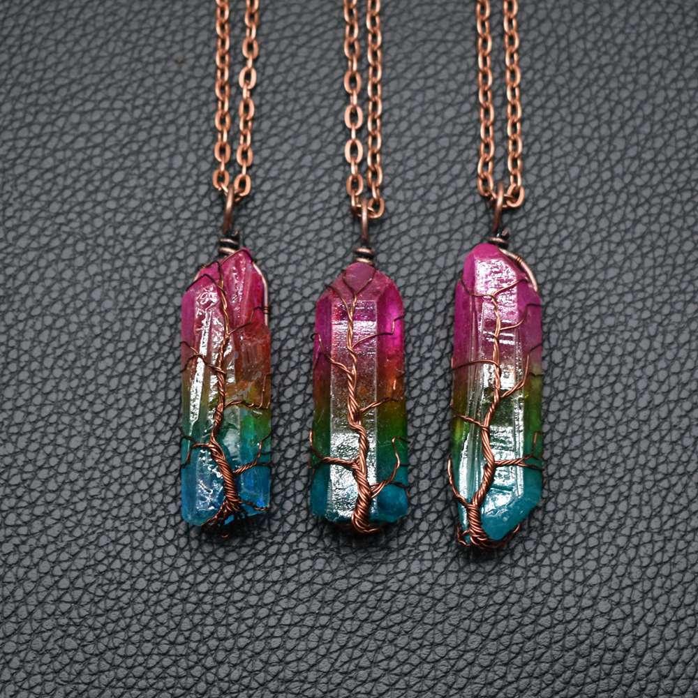Balance — Tree of Life Crystal Necklace