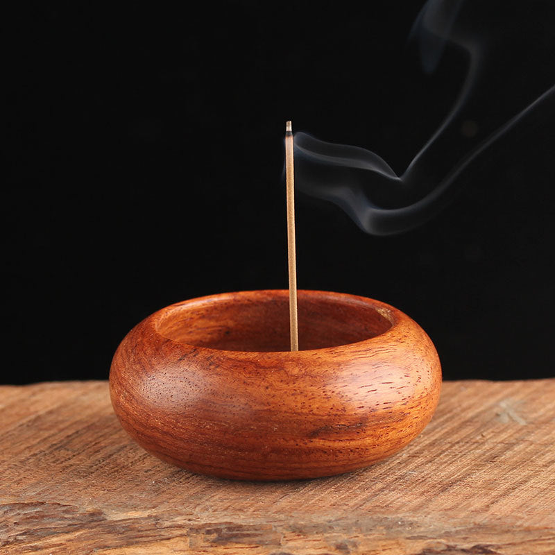 Sanctuary — Rosewood Incense Holder