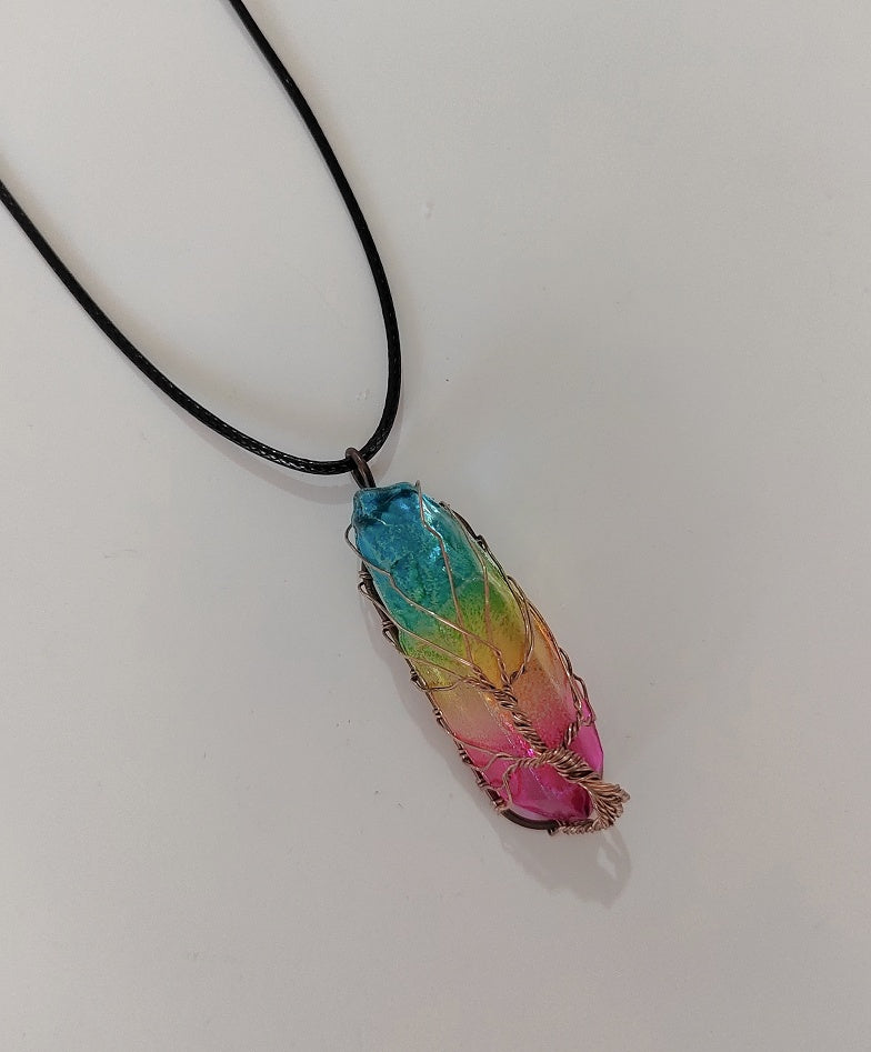 Balance — Tree of Life Crystal Necklace