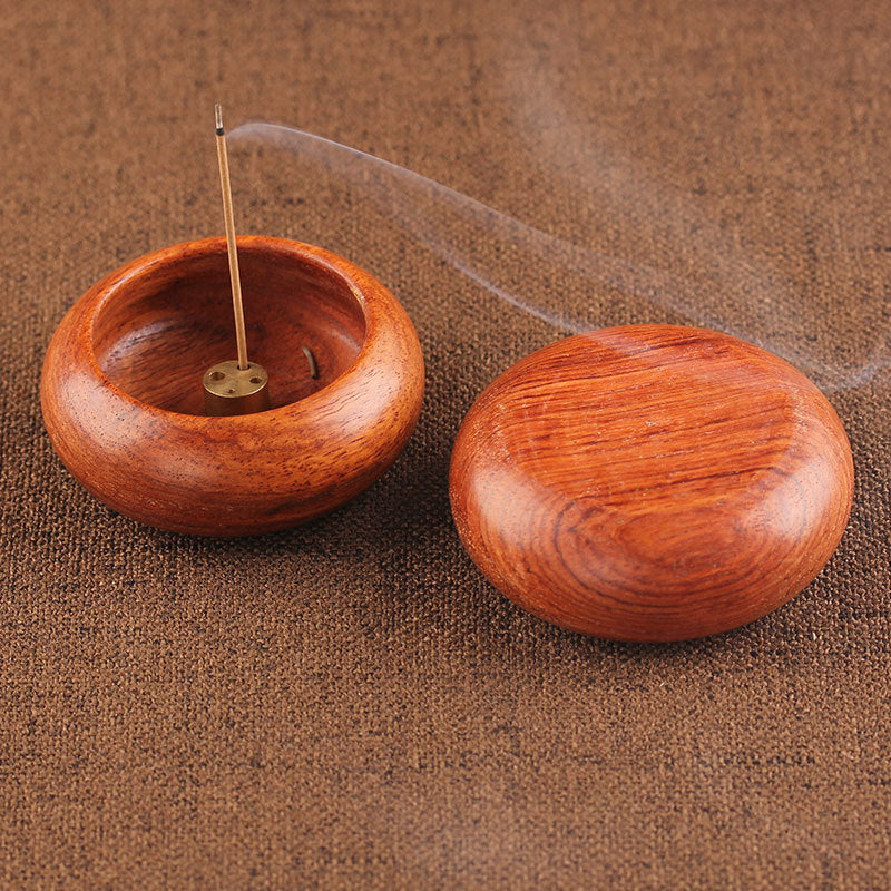 Sanctuary — Rosewood Incense Holder