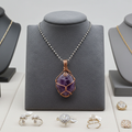 Presence — Amethyst Crystal Pendant