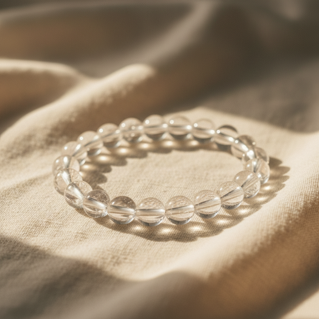 Clear Quartz Bracelet Primary - Clarity