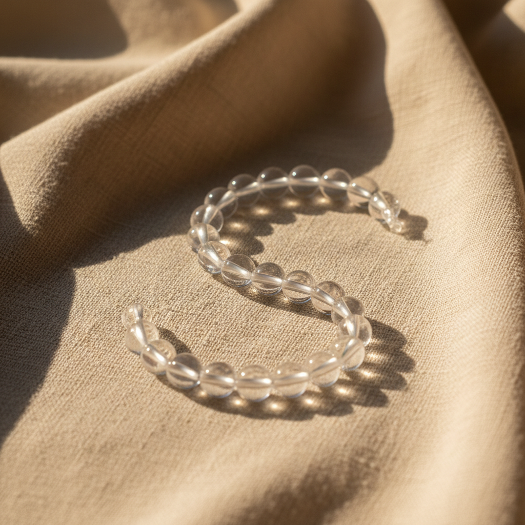 Clear Quartz Bracelet - Reference Aligned