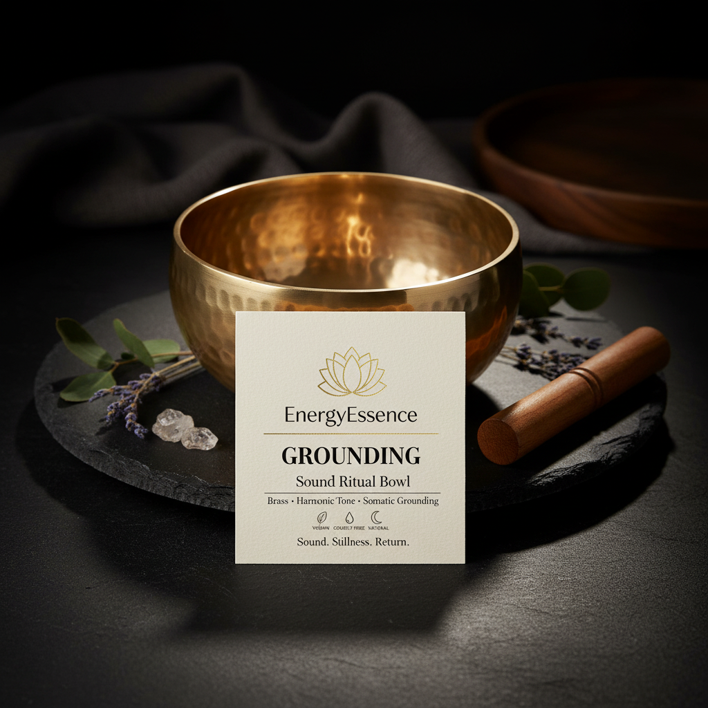 GROUNDING — Resonance Sound Ritual Bowl