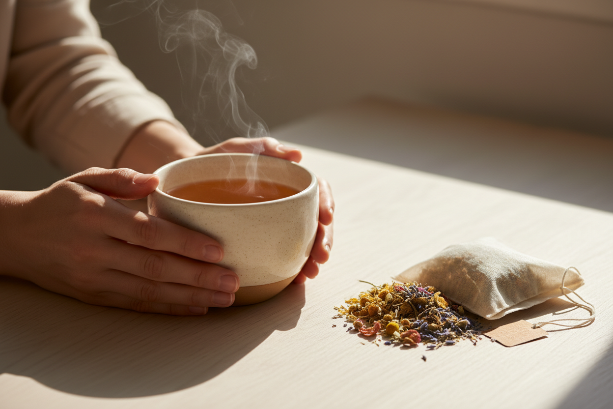 Lifestyle Tea Ritual Scene