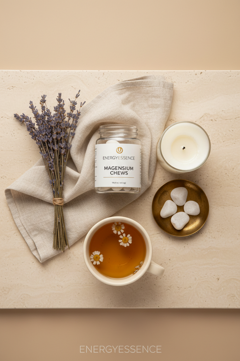 Rest Magnesium Chews - Flat Lay